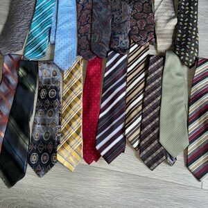 Lot of 19 ties some vintage